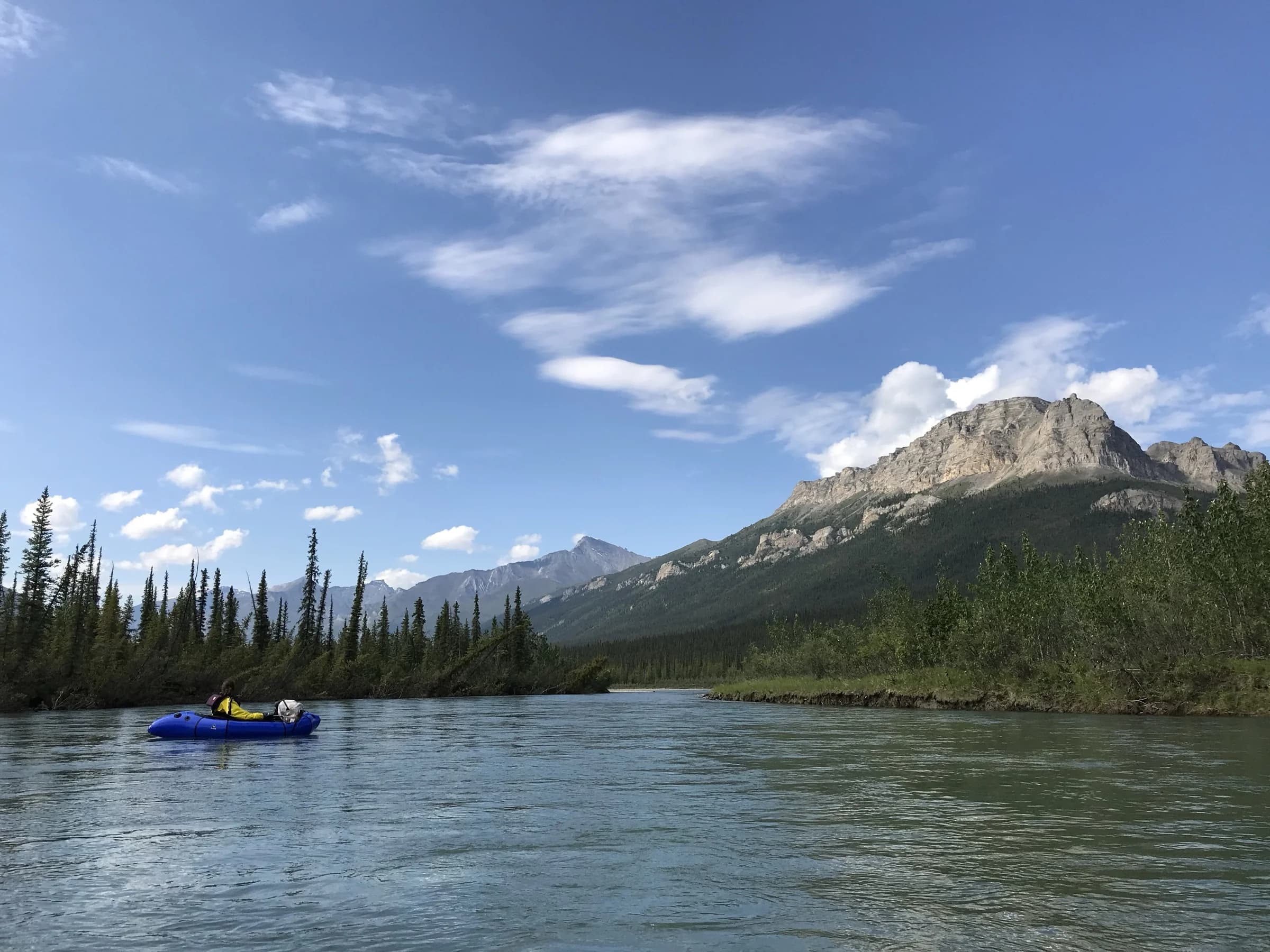 Packrafting around the Arrigatch